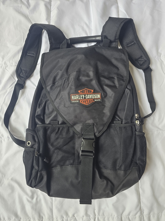 Harley-Davidson Other - Harley-Davidson Men's Black Logo Helmet Backpack